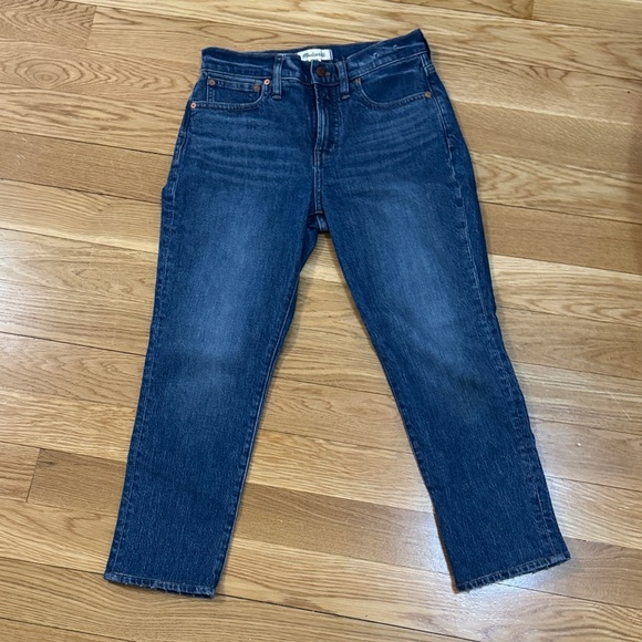 Madewell Denim - Madewell Dark Blue Ankle Jeans